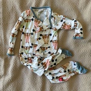 Magnetic Me footie pajama 3-6 mo